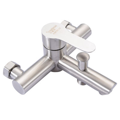 Resistencia de desgaste de pulido superficial de acero inoxidable del grifo del cuarto de baño del ODM del OEM