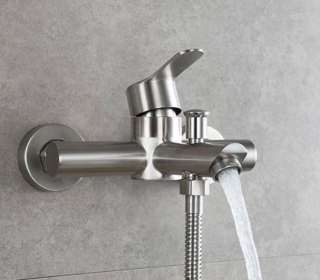 Grifo inoxidable de dibujo moderno del baño de acero no fácil al moho duradero