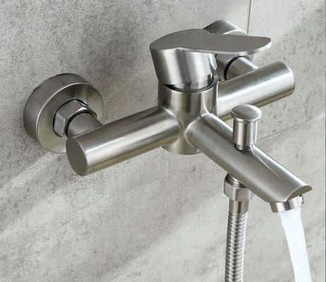Resistencia da alta temperatura de acero inoxidable del grifo del fregadero del cuarto de baño de la resistencia de aceite