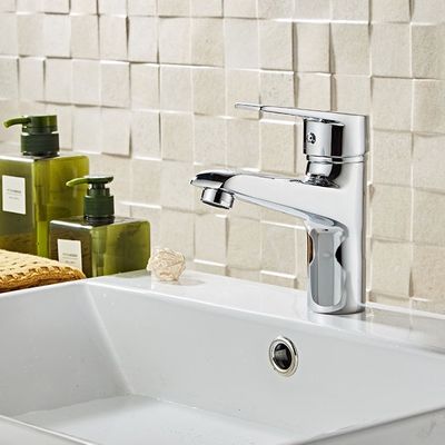 304 inofensivos sanos de acero inoxidables del solo de la palanca mezclador del lavabo