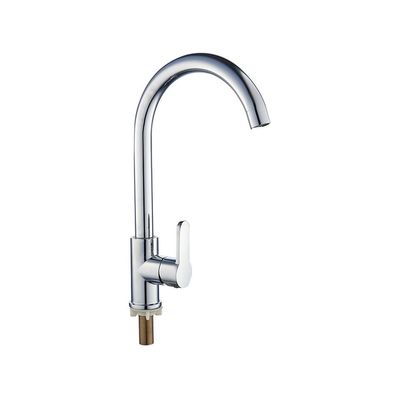 Agujero del solo del lavabo del CE ISO9001 solo del golpecito grifo frío de la cascada