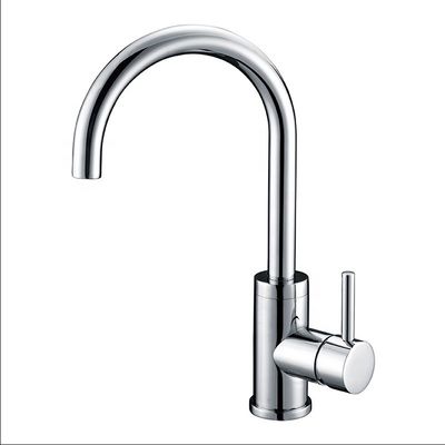 Sola grifo montado cubierta contemporánea de la agua fría del agujero de los grifos del lavabo del golpecito solo