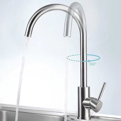 Golpecito frío resistente del lavabo del álcali a prueba de ácido el solo puede girar 360