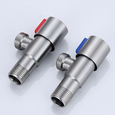 Corrosión de acero inoxidable de la válvula de ángulo del cuarto de baño 304 duraderos y resistencia ácida