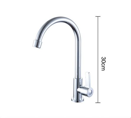 Mezclador frío de acero inoxidable del lavabo de los mezcladores 304 de la palanca del cuarto de baño del NSF de ACS CUPC solos solo