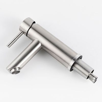 Grifo de acero inoxidable modificado para requisitos particulares de Logo Silver SUS304 fácil instalar