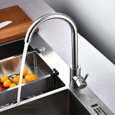 Preservativo caliente y frío del golpecito de acero inoxidable hermoso ennegrecido de la cocina