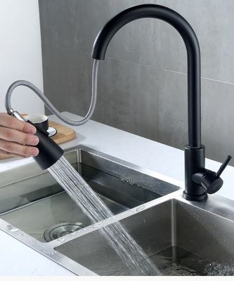 Grifos de cocina de acero inoxidable pulido y cepillado 1.8 GPM No es fácil oxidarse