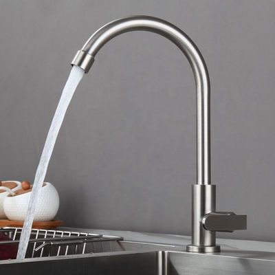 OEM Luster Single Hole Basin Faucet plateado no fácil al artículo del moho