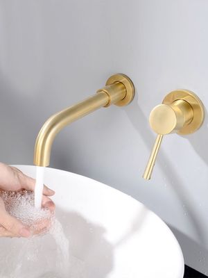 Suciedad encubierta oro de acero inoxidable del grifo de la cocina del OEM resistente