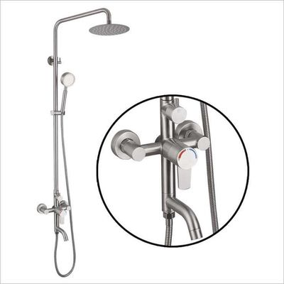 Ningún moho cepilló color modificado para requisitos particulares los grifos de la ducha del cuarto de baño de la pared