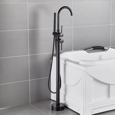 Los grifos de plata de la ducha de Luster Brushed Stainless Steel Bathroom fijaron sin plomo seguro