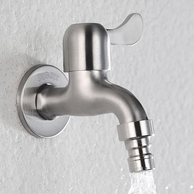 Ejecución de proceso de dibujo superficial de acero inoxidable del BI del grifo de la lavadora