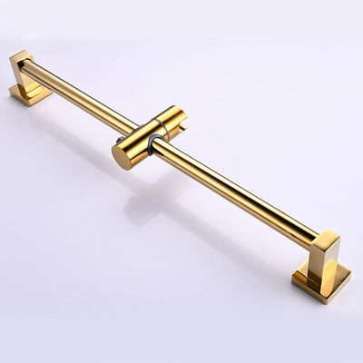 Los accesorios de acero inoxidables del cuarto de baño del oro anti de la corrosión riegan el resbalador del soporte