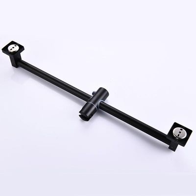 El negro cepilló resistente sucio de acero inoxidable de la barra de diapositiva de la ducha del cuarto de baño de los accesorios del cuarto de baño